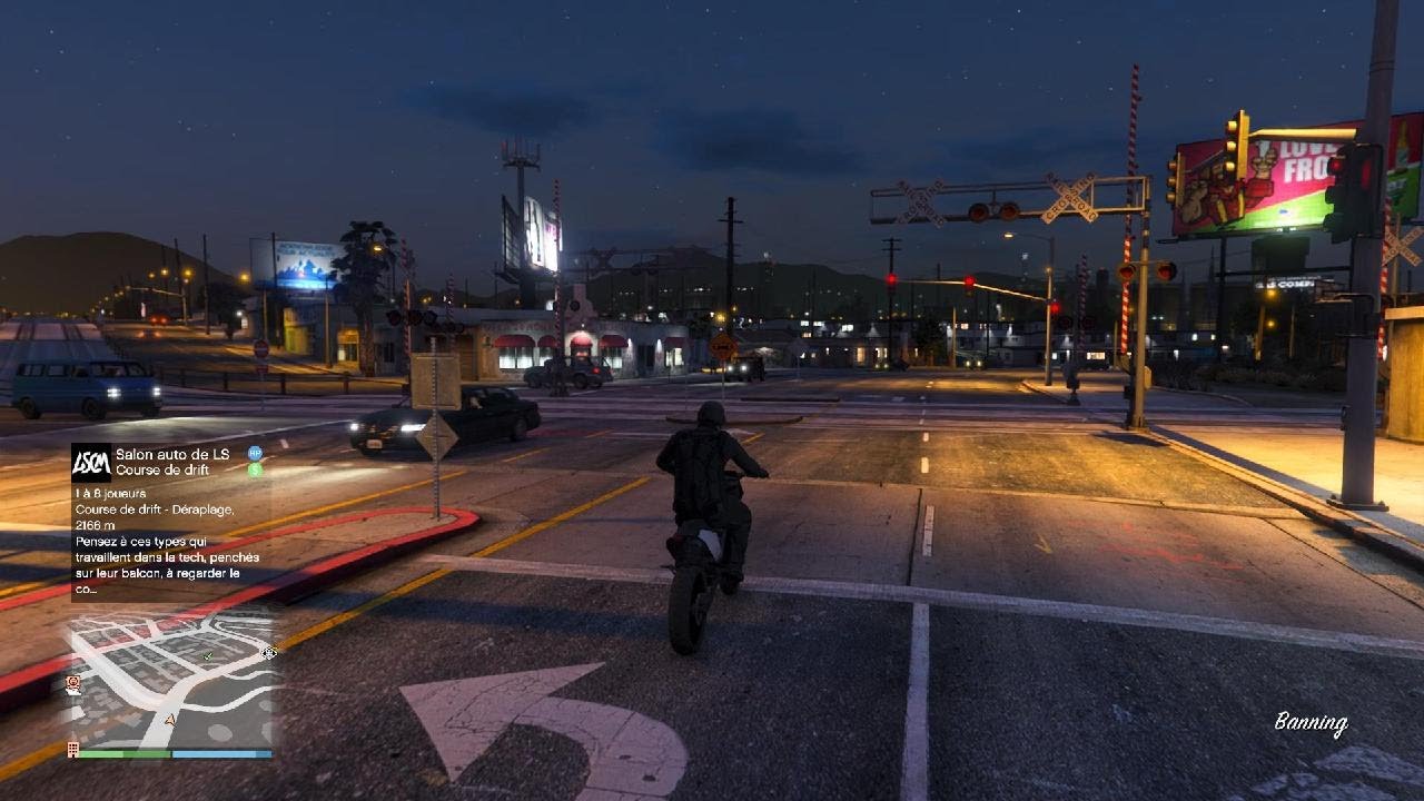 GTA CONTRA DE SÉCURITÉ ASSANA DE BIKER & VENTE D'ACIDE SUR LA VERSION PS5 4K60FPS