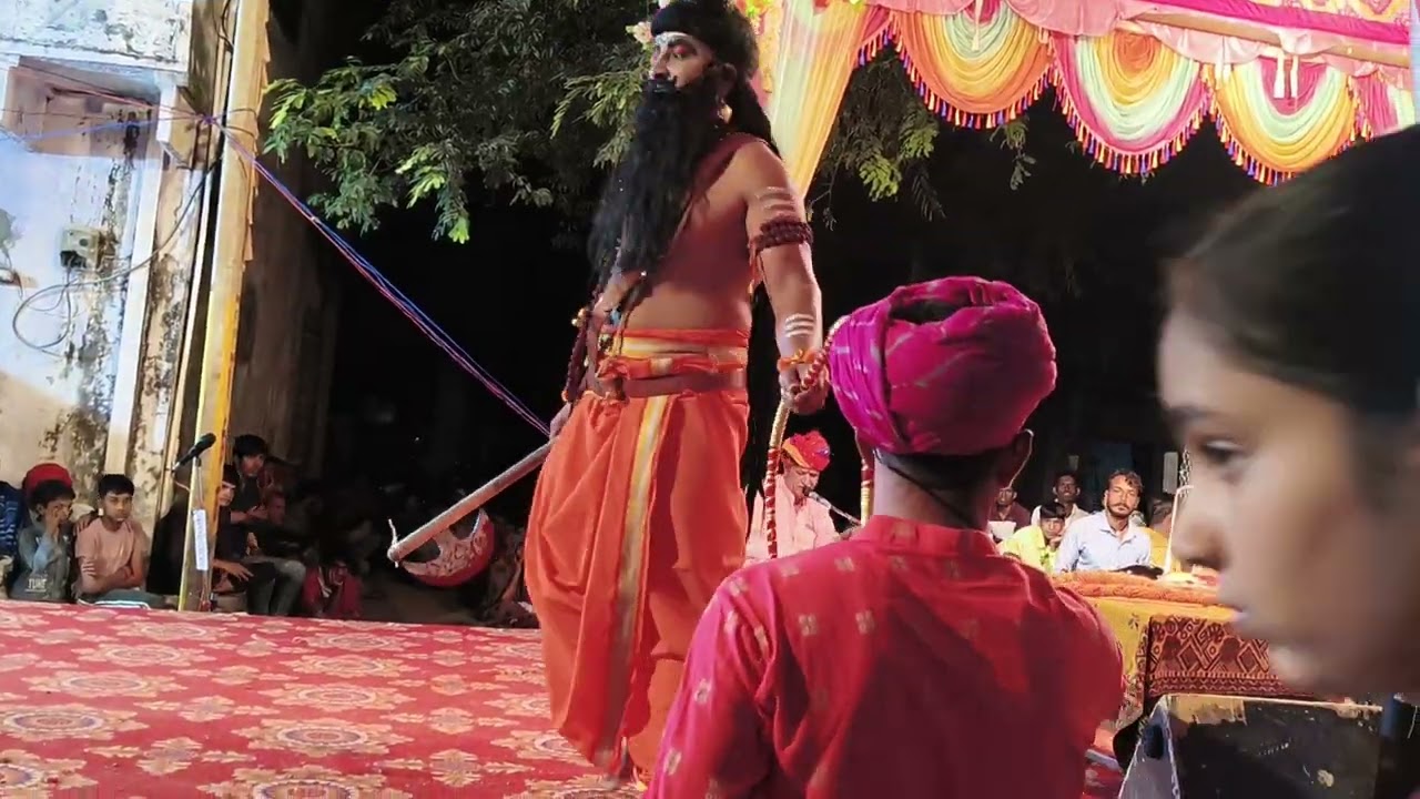 श्री राम और परशुराम जी संवाद श्री लक्ष्मीनाथ रामायण मंडल गेगा का खेड़ा 2025
