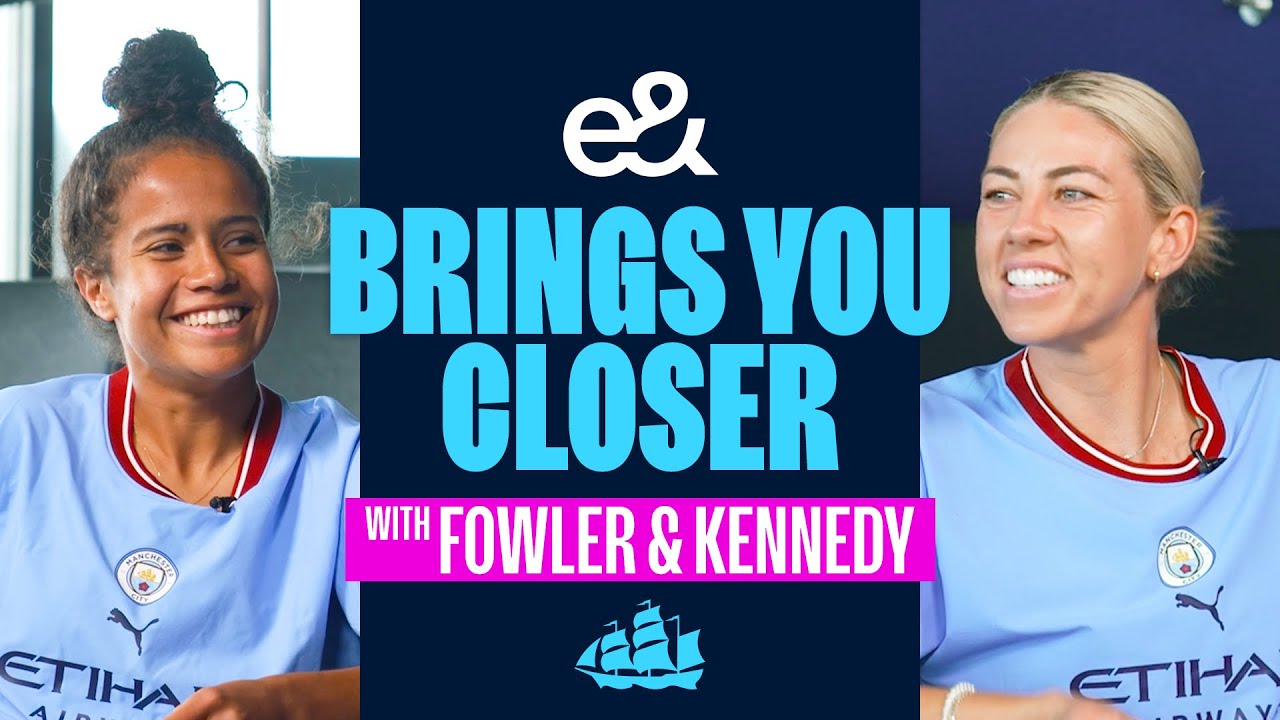 HOW MANY TATTOOS ALANNA?! | Man City's Mary Fowler and Alanna Kennedy | e& Brings You Closer