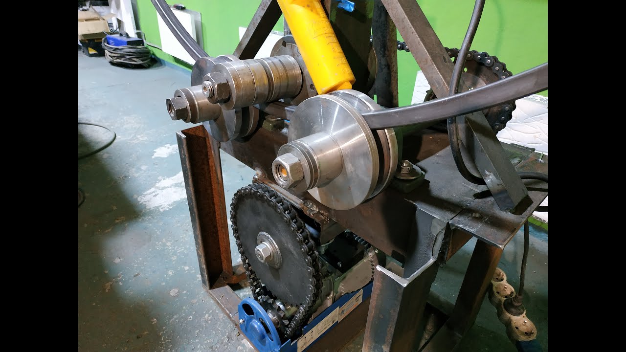 Как сделать ТРУБОГИБ. Электрический ПРОФИЛЕГИБ.  EIectric  pipe and tube Bender🔥🔥🔥