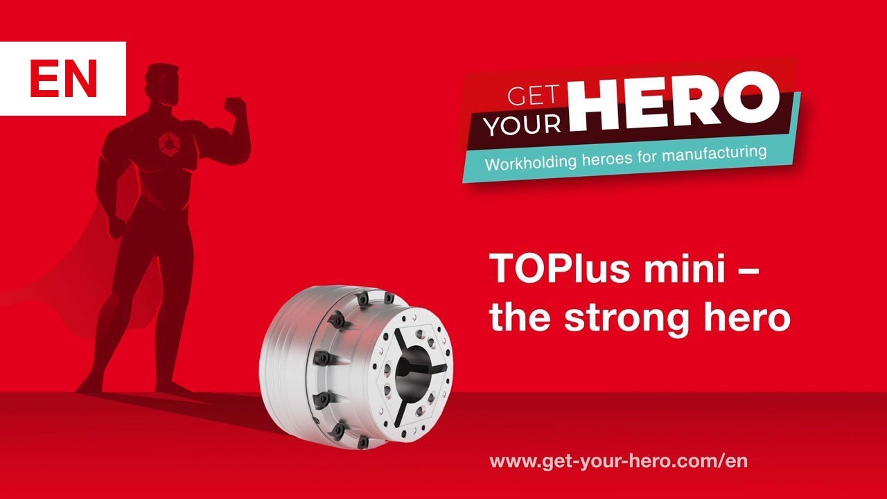 GET YOUR HERO: TOPlus mini clamping system – the strong hero