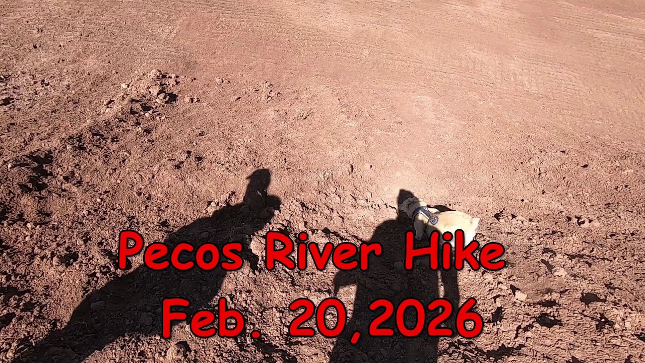 Windy Pecos River Hike