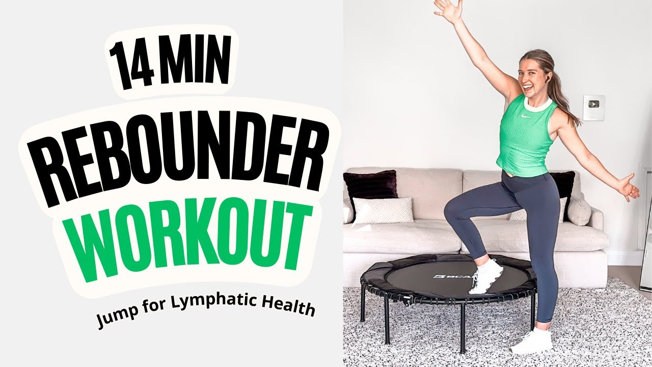 Rebounder Workout | Fun Fitness for Lymphatic System & Low Impact Cardio