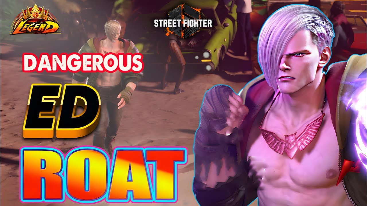 SF6 🔥 ROAT Aggressive ED ▰ Spectacular Gameplay & Combos Style !🔥 SF6 DLC High Level Replays