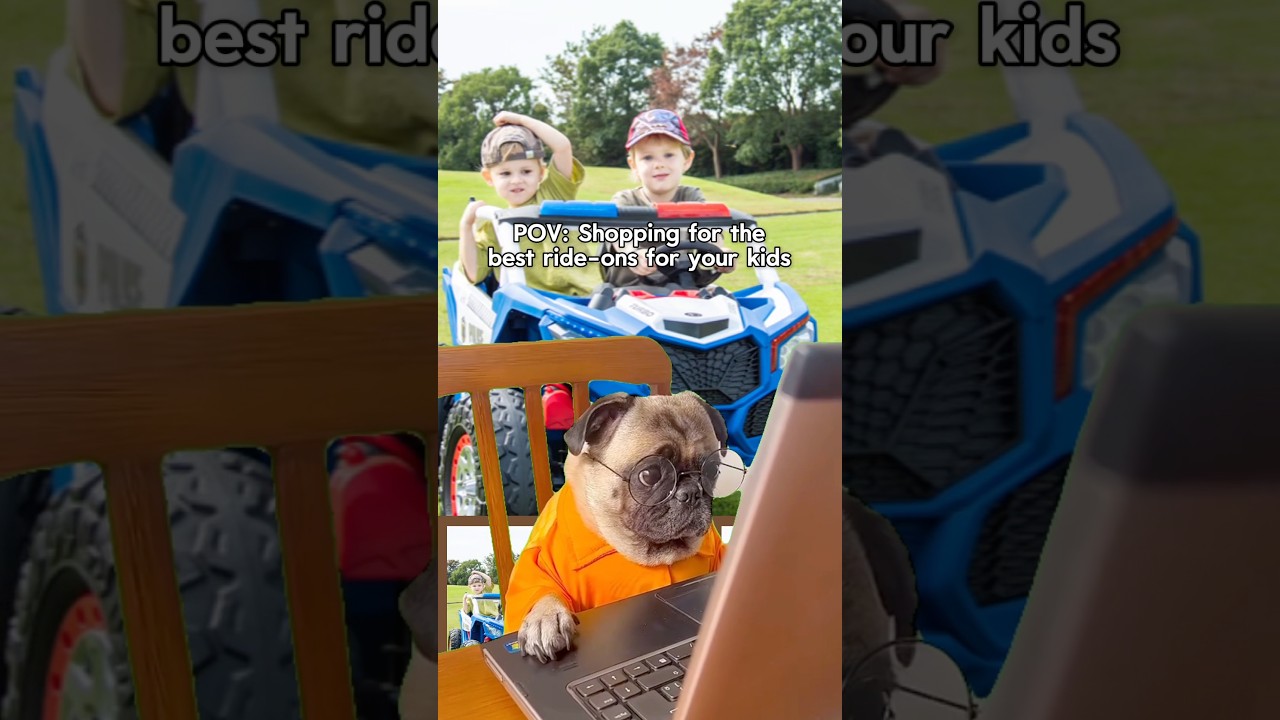 Shopping for the best ride ons in the game! King Tous #automobile #toycar #kids #toys