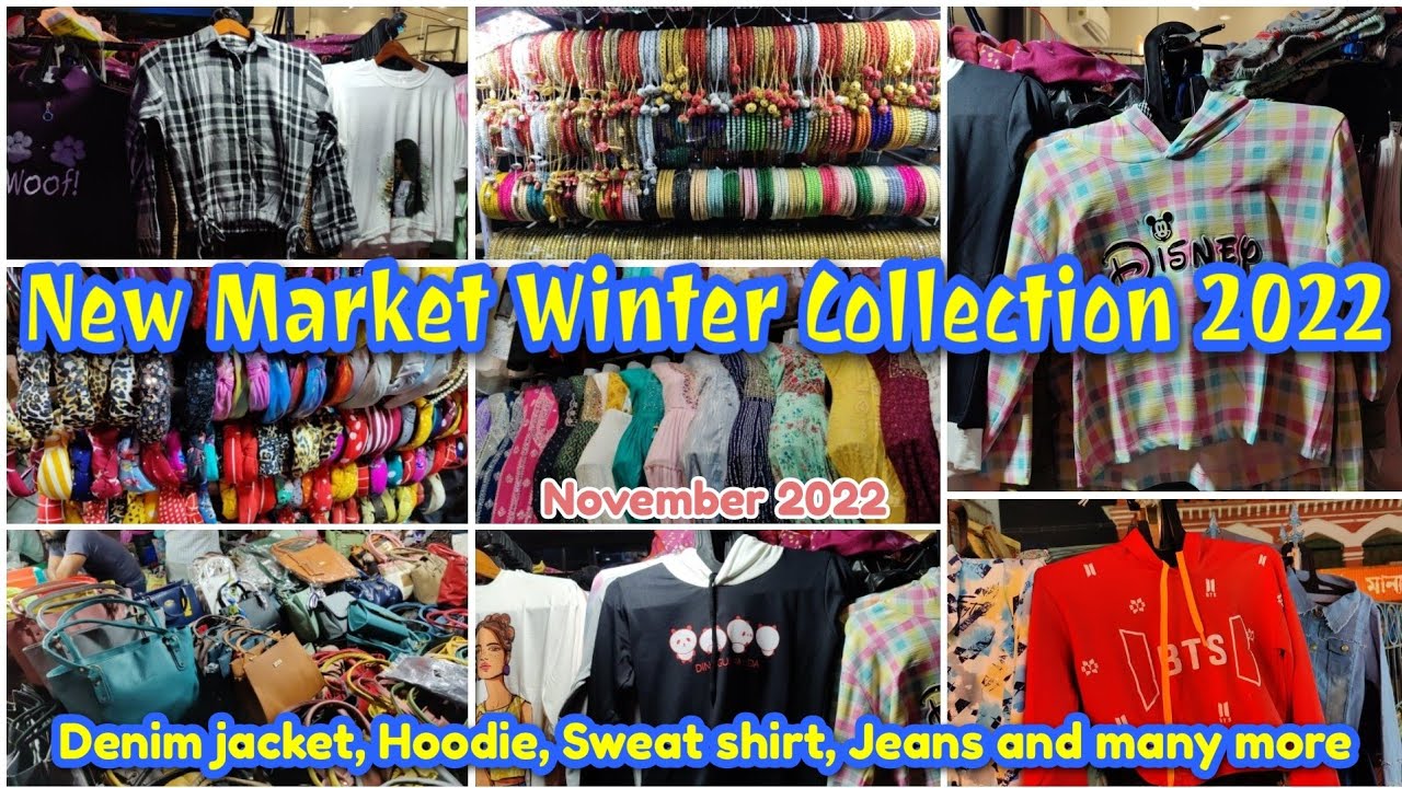 New Market Latest Winter Collection 2022 | Esplanade Street Shopping | New Market Kolkata
