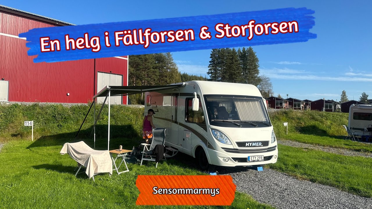 SenSommarmys vid Europas största obundna fors, Storforsen.
