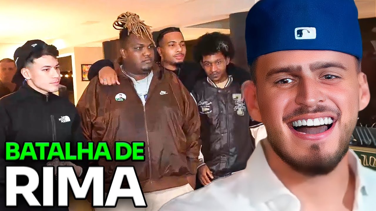 BATALHA DE RIMA NA CASA DO JON VLOGS - IRL COMPLETO