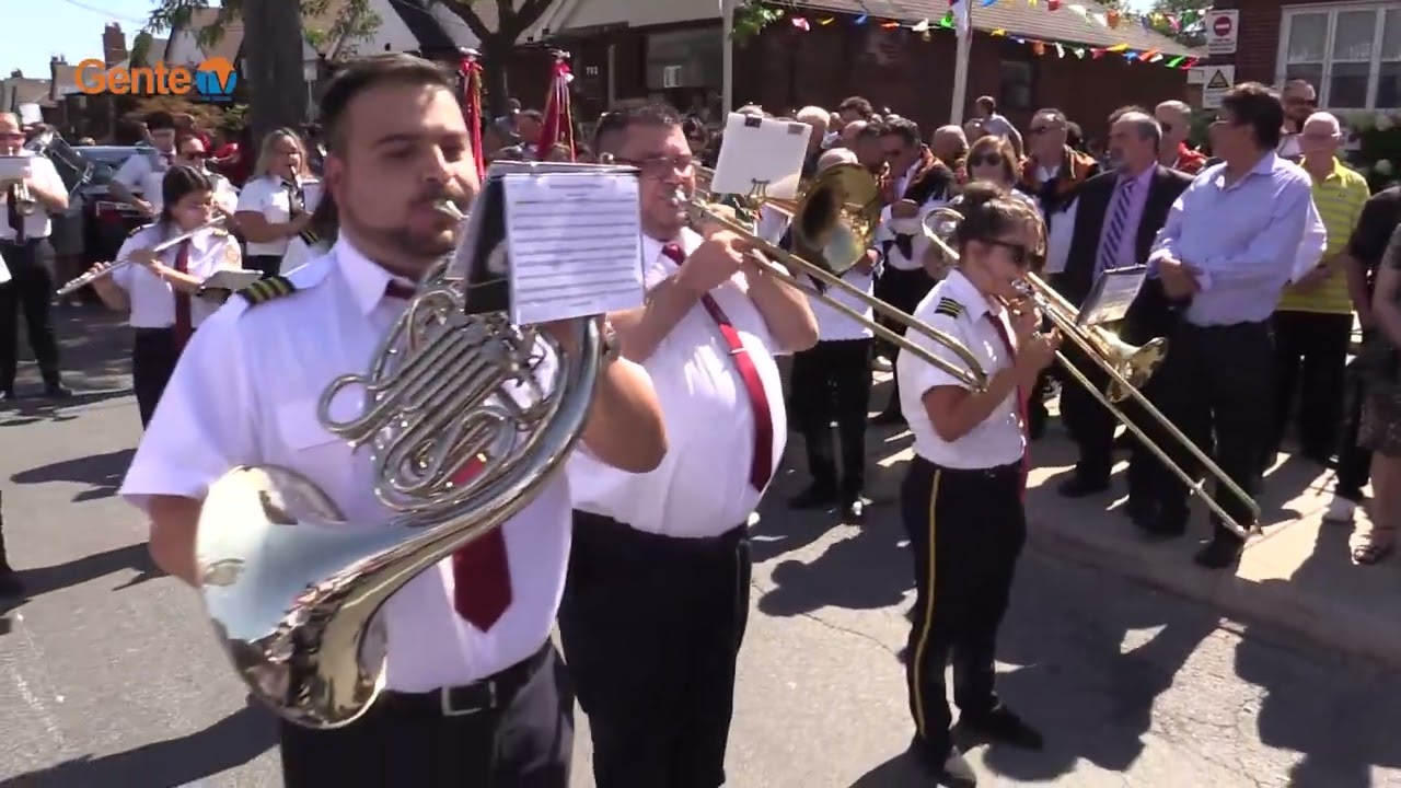Banda do Sagrado Cora&ccedil;ao de Jesus de Toronto na Festa de Nossa Senhora da Luz