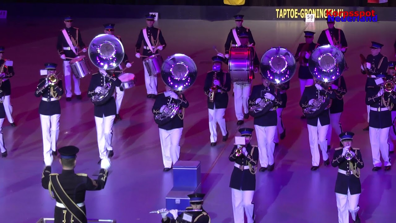 Show- & Marchingband AMIGO tijdens Taptoe Groningen 2017