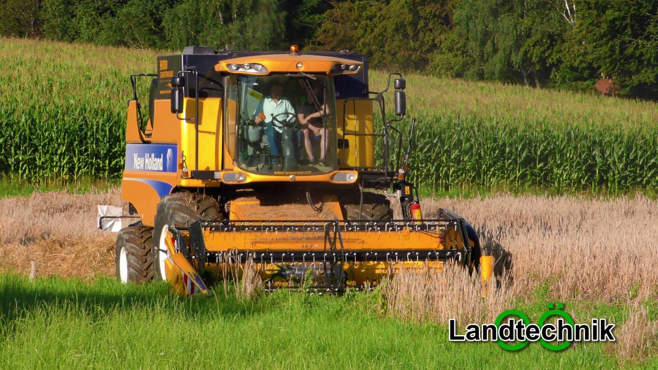 Getreideernte 2016 | New Holland CSX 7040 kämpft sich durch (4K)