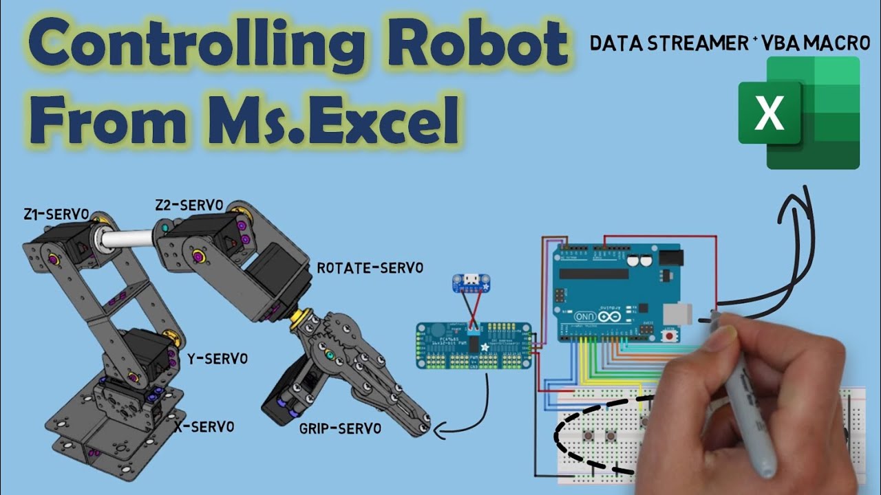 Controlling Arm Robot from Microsoft Excel: A Comprehensive Guide from Teaching to Execution