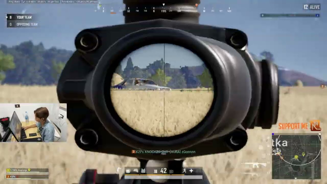PUBG with K2p มาละจู้ววววว