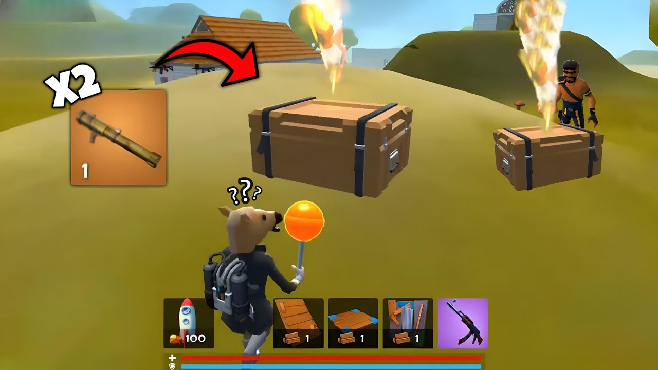 Rocket Royale Legendary Airdrop Loots Gameplay! 🔥