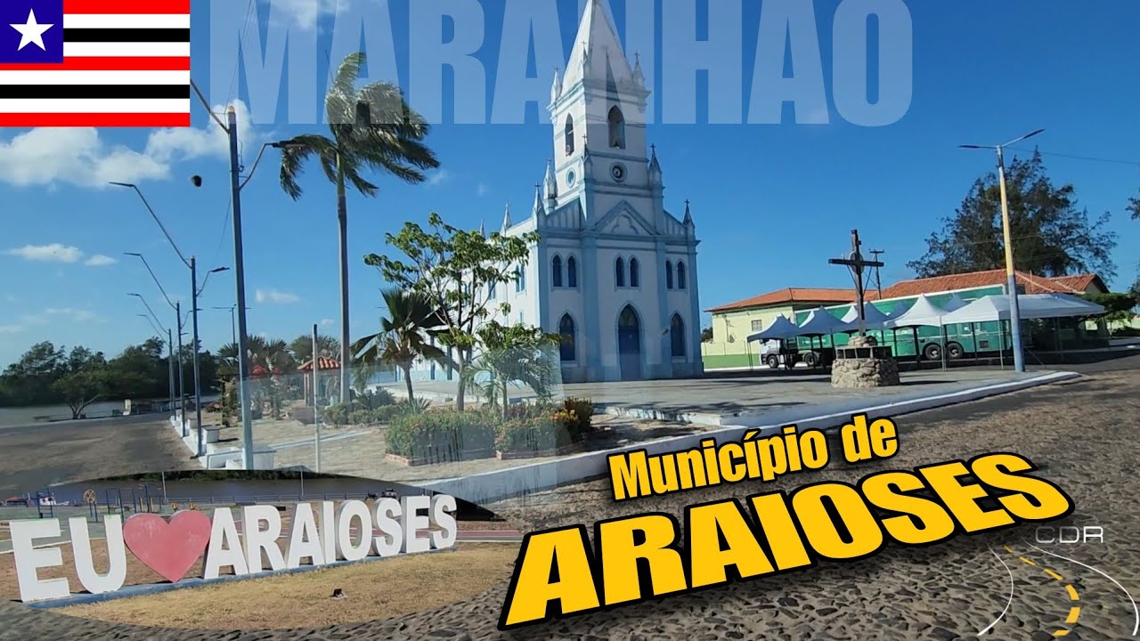 CONHEÇAM MAIS UM BELO MUNICÍPIO DO LITORAL ORIENTAL MARANHENSE, ARAIOSES É A ULTIMA CIDADE DO MA.