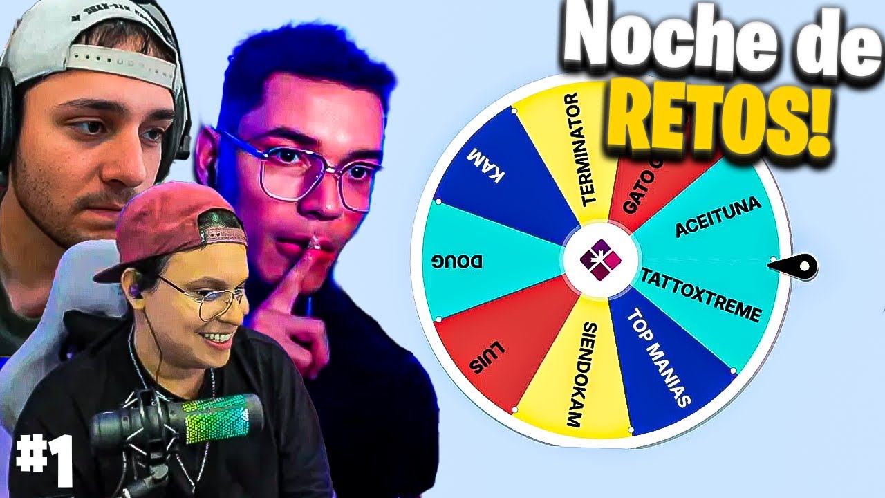 NOCHE DE RETOS CON EL REALTEANM - PARTE #1