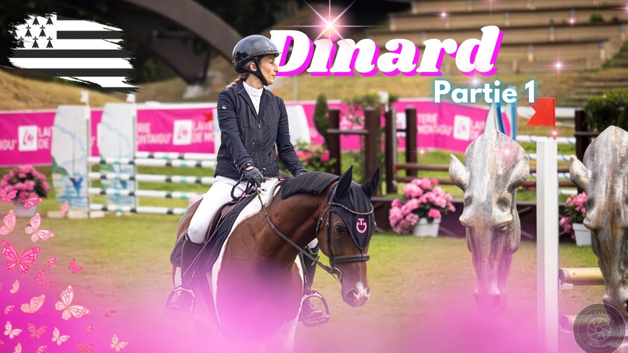 ON PART EN CONCOURS SUR LA PISTE INCROYABLE DU CSI DE DINARD 😍💖