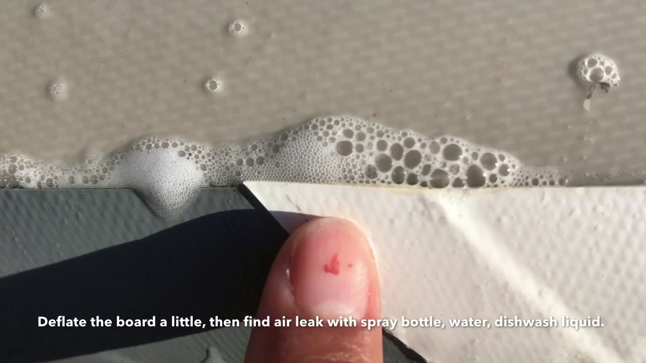 Patching an Inflatable SUP