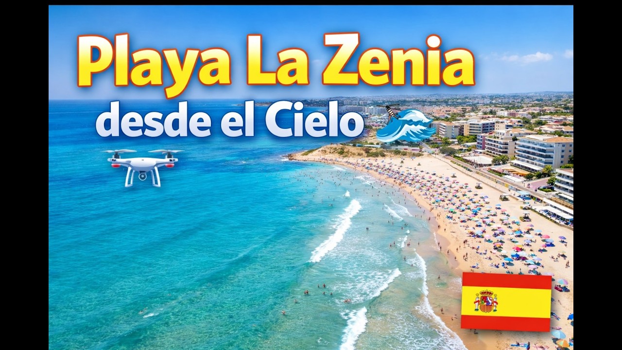 The Paradise of the Costa Blanca | La Zenia Beach Drone View