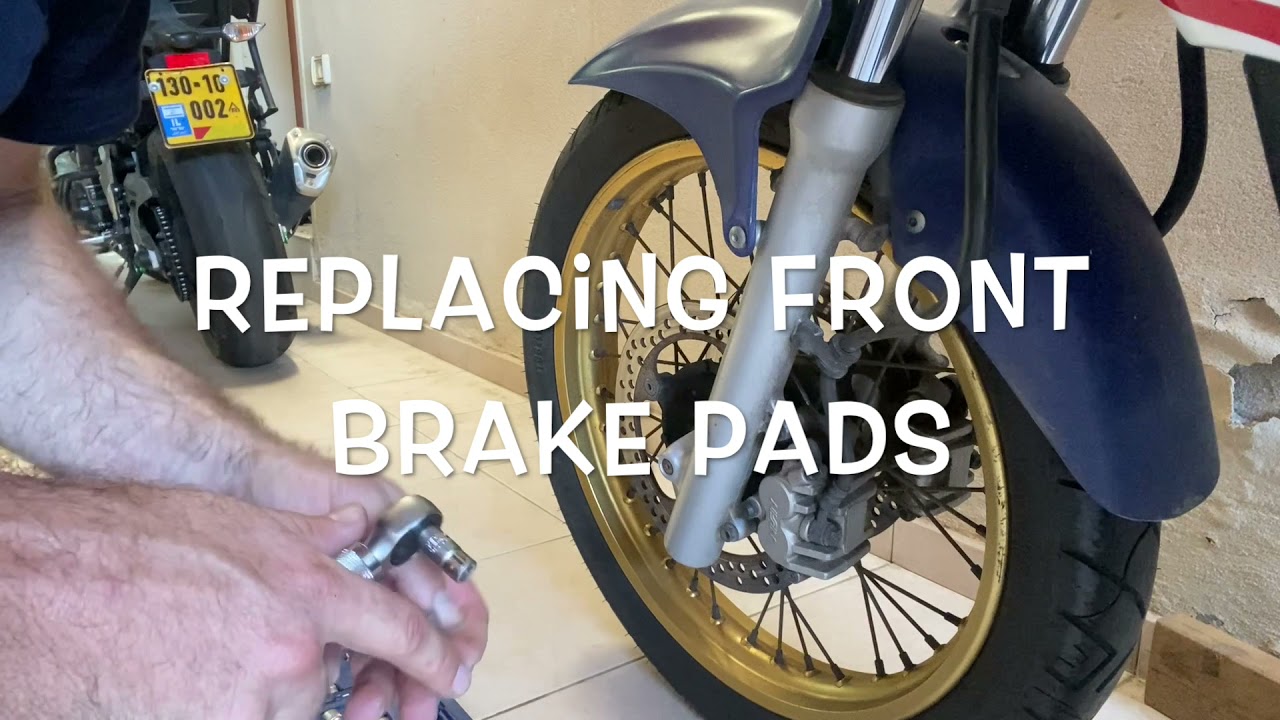 Our Honda TransAlp 700: Break Pads and more