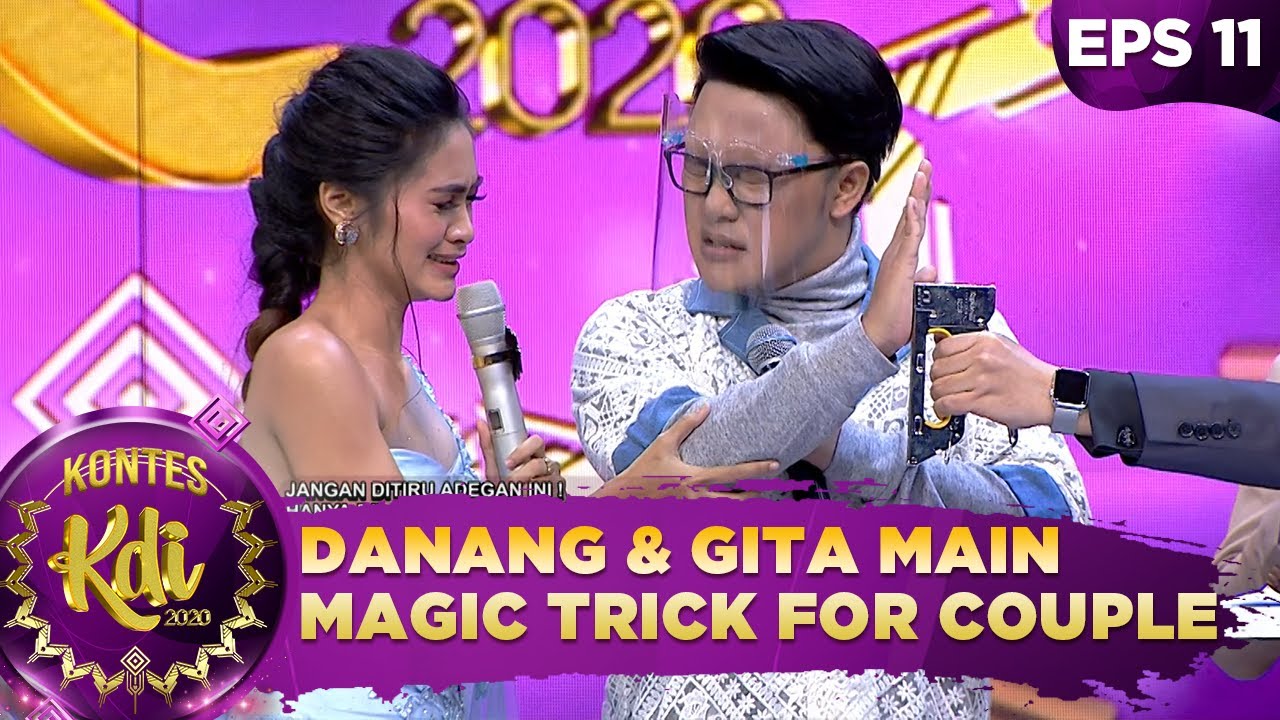Menegangkan! Denny Darko Ajak Danang dan Gita KDI 2020 Bermain Magic Trick For Couple