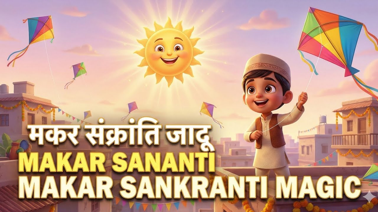 Makara Sankranti Special Story | Kite Festival Cartoon Story Hindi