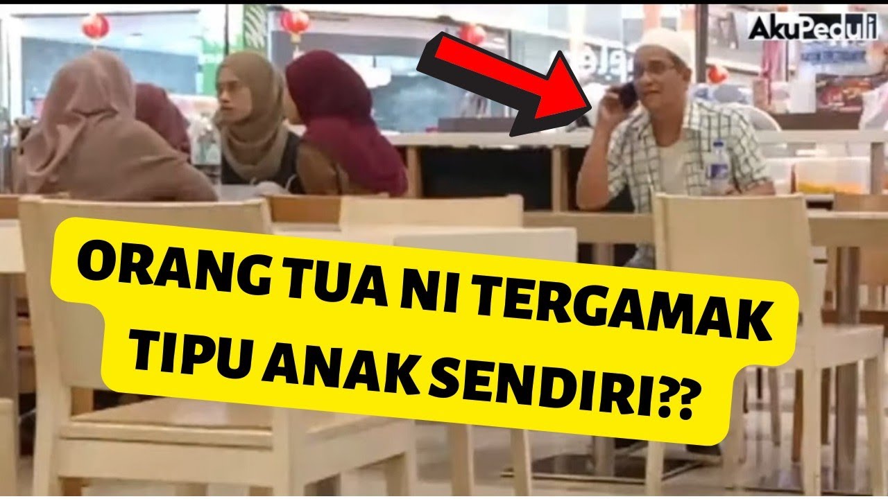 Pakcik Ini Terpaksa Berbohong Kepada Anaknya Sendiri | Social Experiment