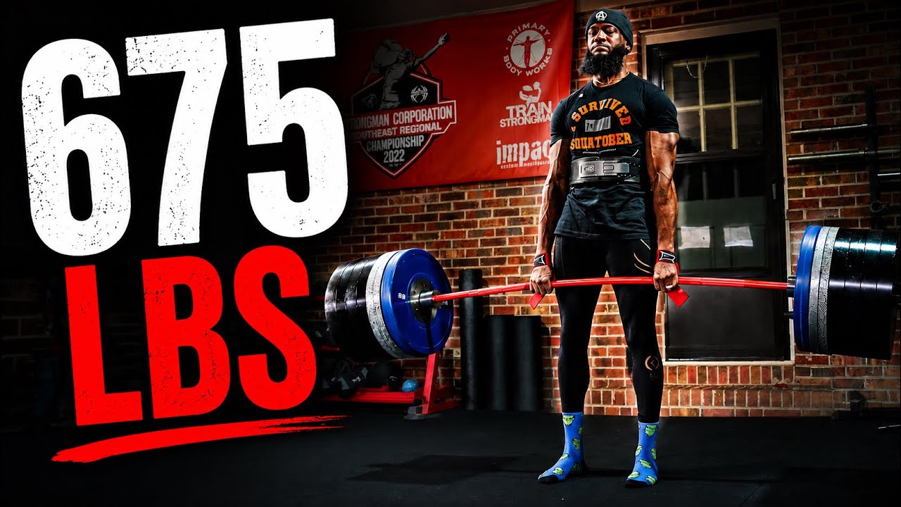 675lb Deadlift | How I Work Up To a New 1RM