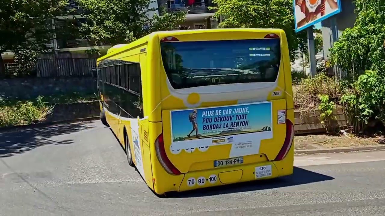 Passage Iveco Crossway LE Line 13m €6 n°708 | Ligne E2 - réseau Car Jaune [S.T.O.I]