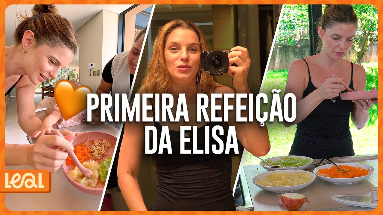 Introdução alimentar: preparando o primeiro almoço da minha filha