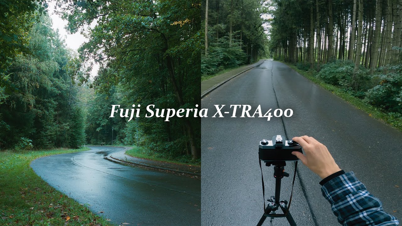 Rainy Film Photography with Fuji Superia X-Tra 400