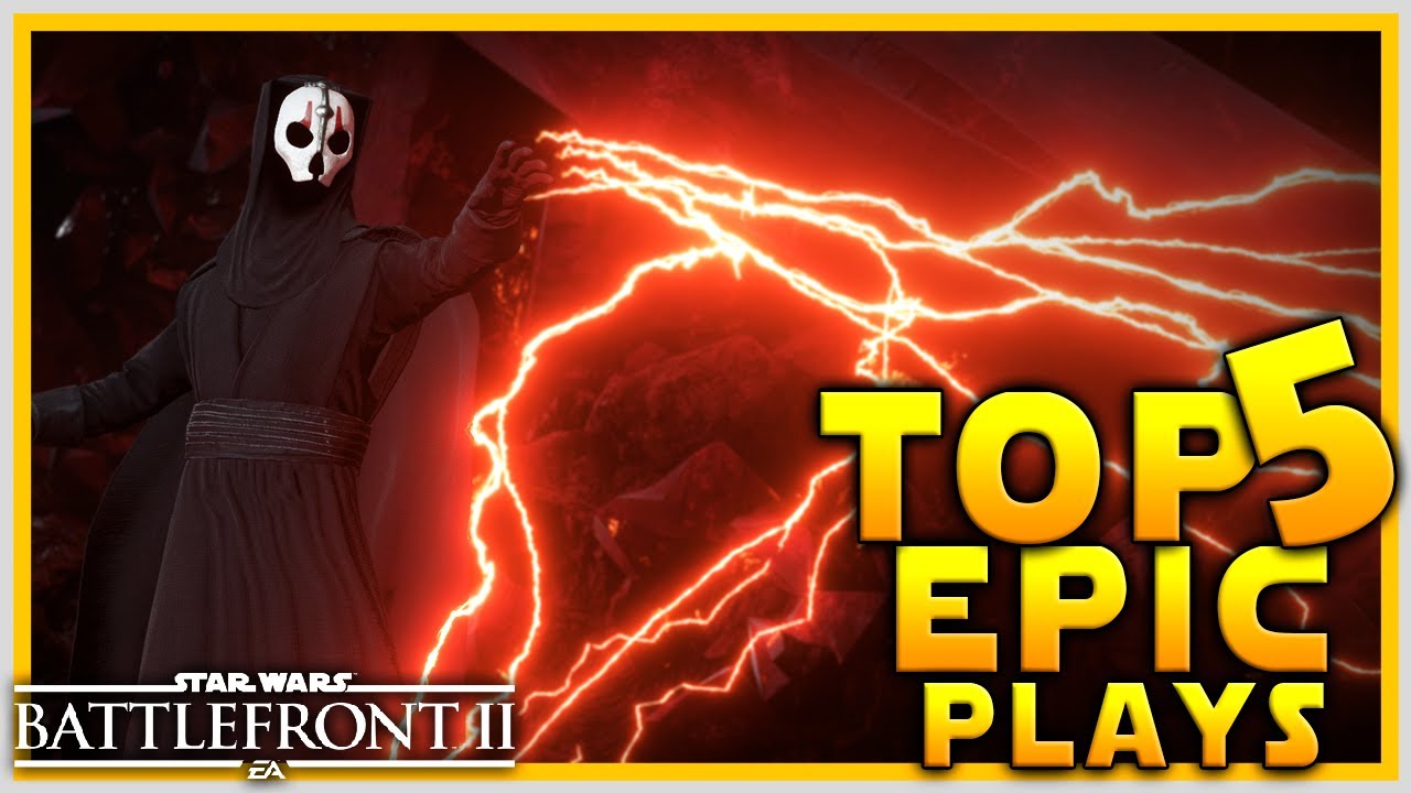 NIHILUS VS REPUBLIC HIT SQUAD - Battlefront 2 Top 5 Plays