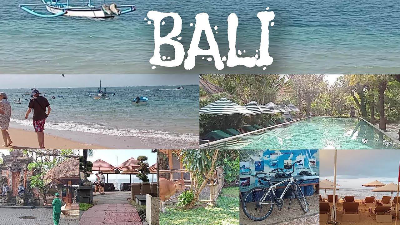 trip in bali  : puri santrian hotel bali 🌿