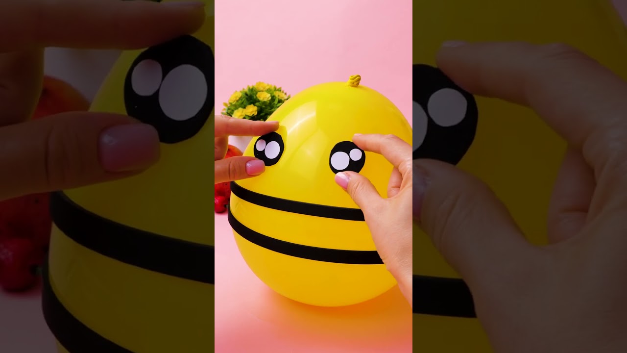 🤩 Pelajari cara membuat balon lebah madu paling lucu