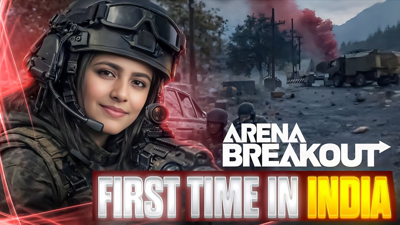 Tencent ARENA BREAKOUT Finally in India 🇮🇳 Pre-Register Now🔥 