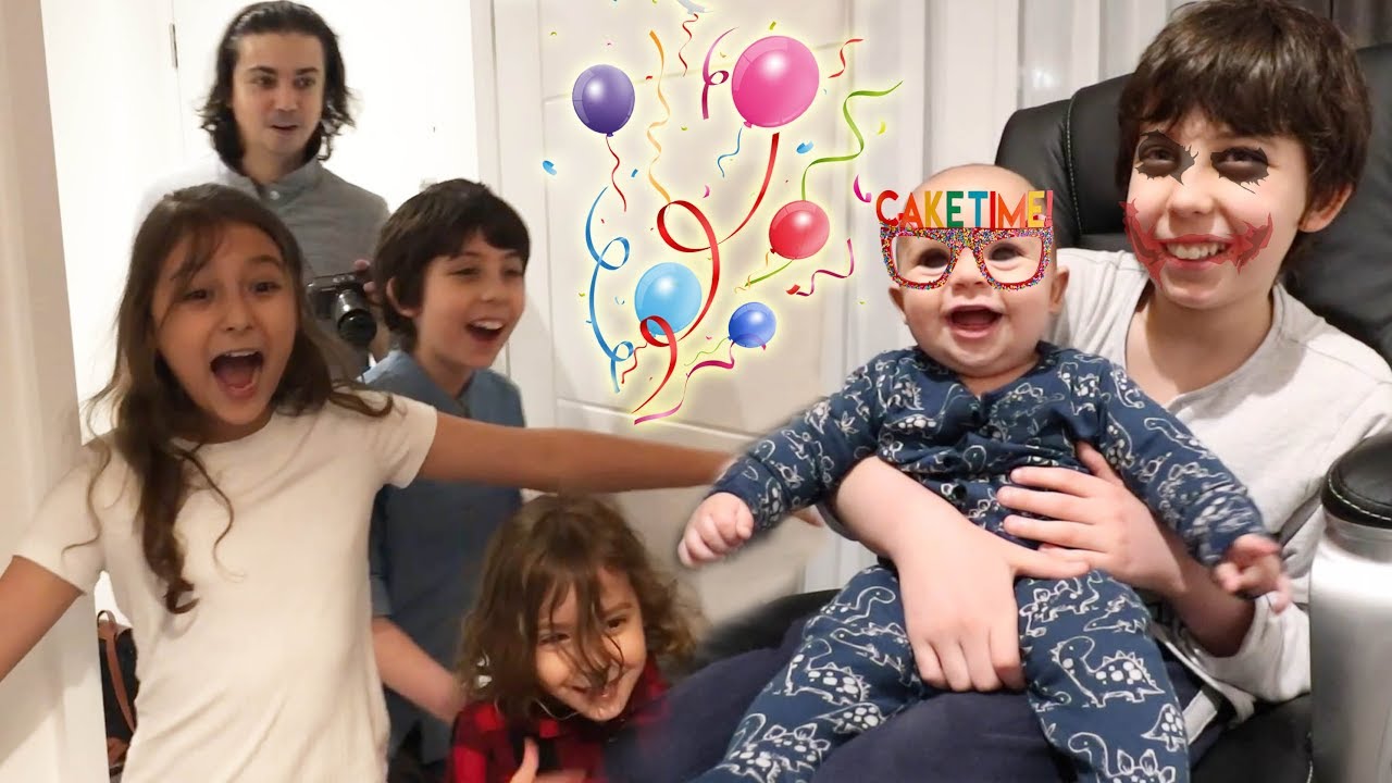 ماما فاجأتهم بحفلة 🎉
