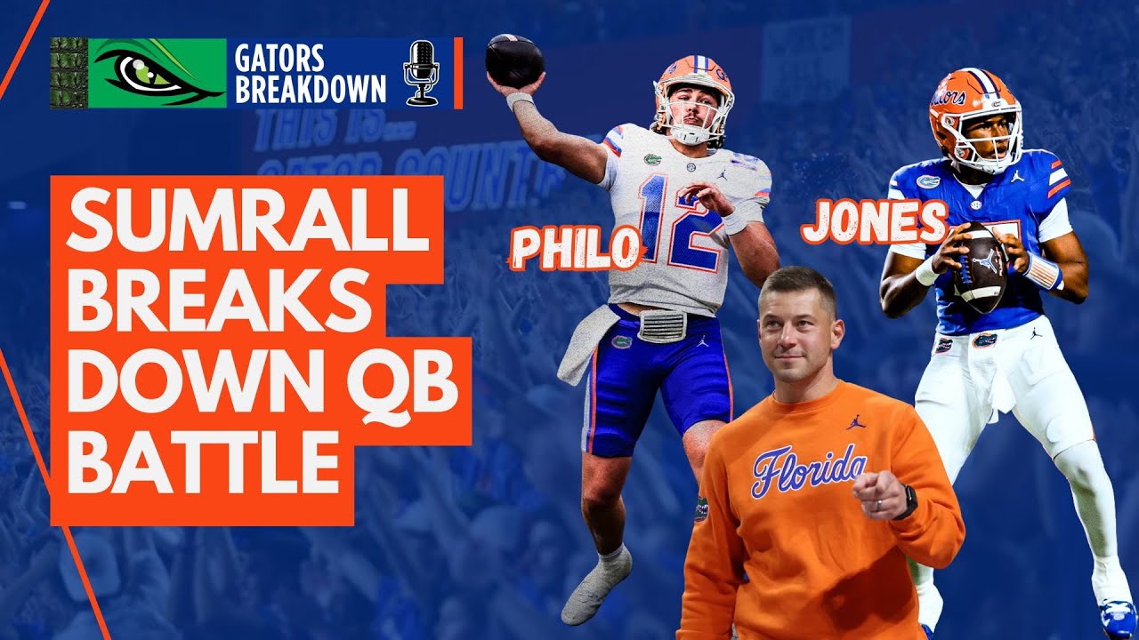 Джон Самралл о борьбе квотербеков в команде Florida Gators: Аарон Фило против Трамелла Джонса.