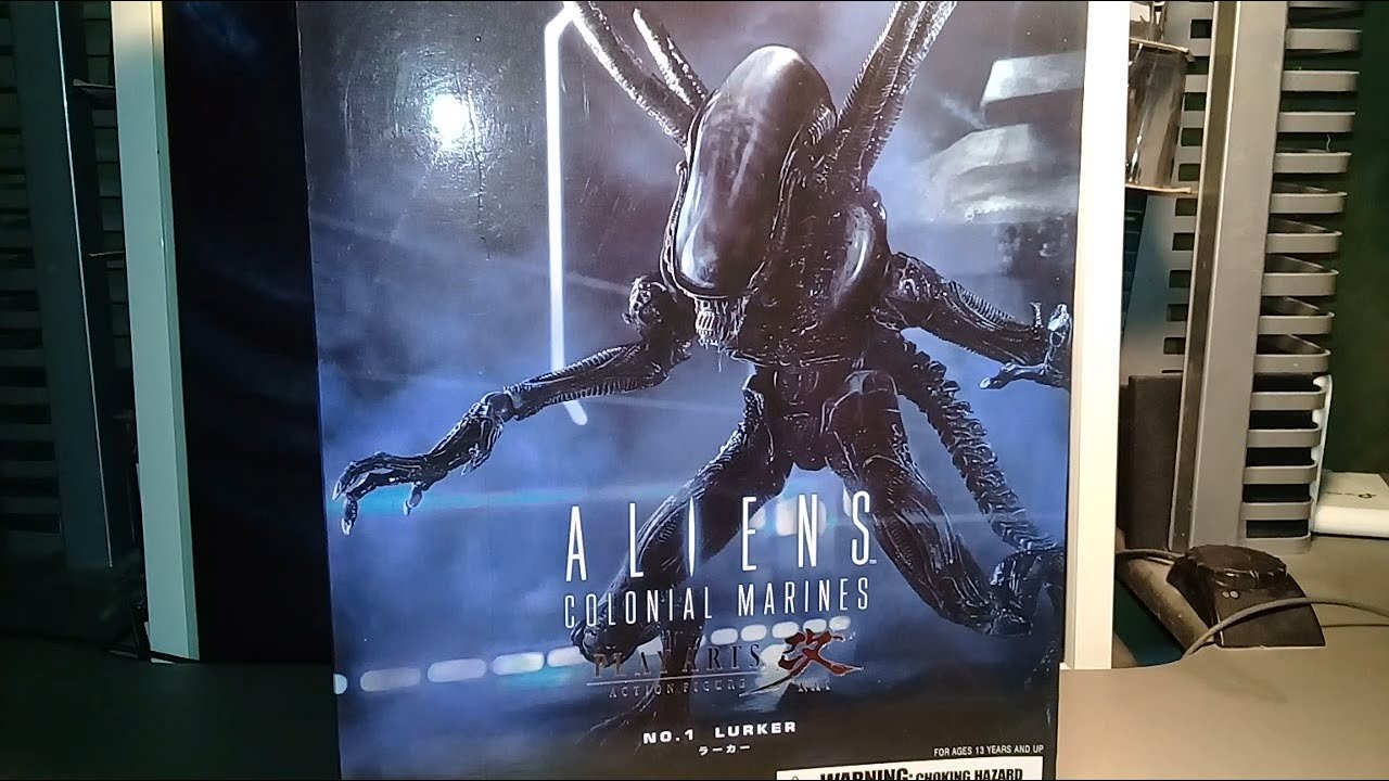 Review! Square Enix / Play Arts Kai / Lurker from Aliens: Colonial Marines Game!