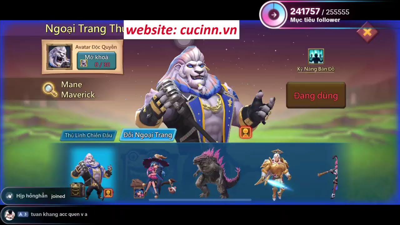 LordsMobile - Cucinn Chơi ké Nick Boss Nào đó