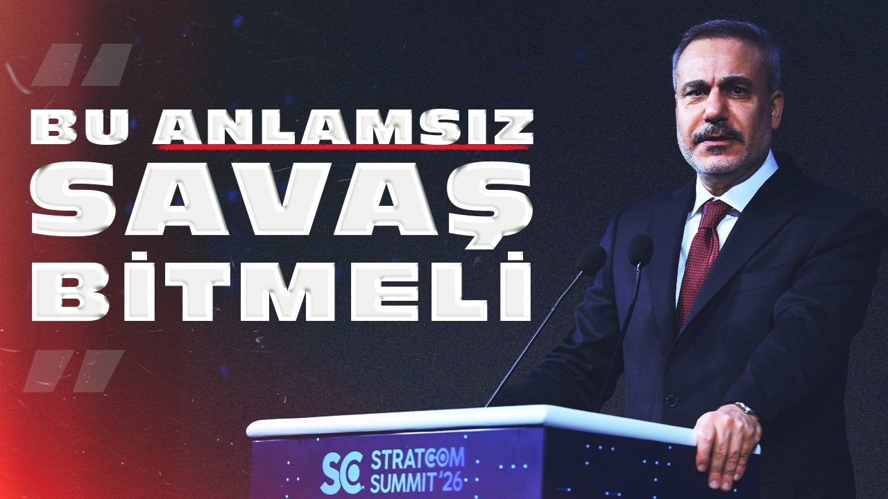 Dışişleri Bakanı Hakan Fidan, STRATCOM Zirvesi 2026 programında konuştu