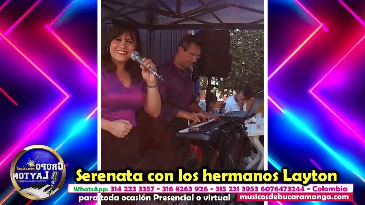 Serenata Cumpleaños Grupo Musical Organeta Acordeón Bucaramanga【☎ 314 223 3357】 Girón Floridablanca