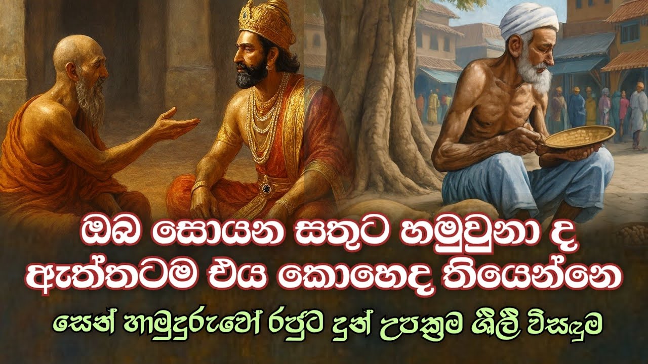 හිඟන්නෙක් රජුට කියාදුන් සතුටින් ඉඳීමේ රහස . සෙන් කතා | #zenkatha | senstory| loard buddha