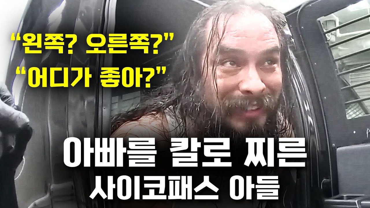 미국경찰에게 어디 찌를지 고르라는 남성