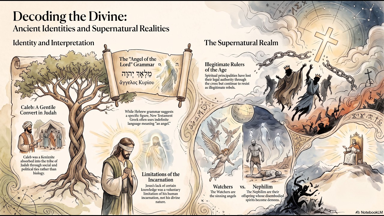Naked Bible 223 QA 31: Халев, Ангел Господень, Воплощение, незаконные правители, ангелы против не...