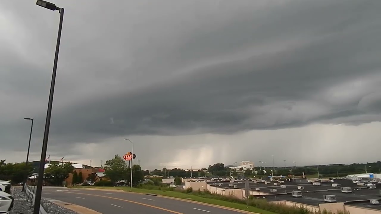 STORMCHASE through Rockingham County, VA 7.14.25 (FOOTAGE ONLY)