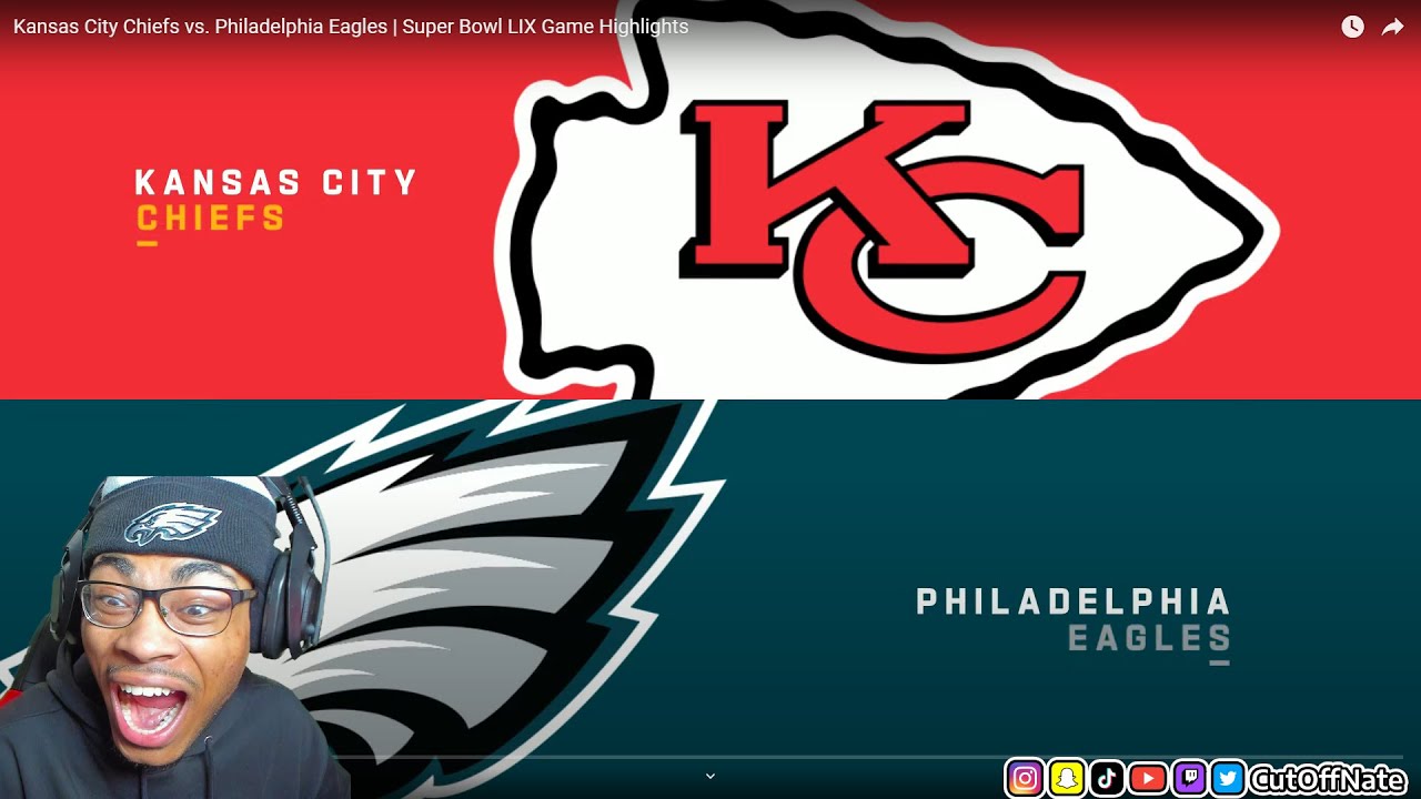 EAGLES FAV OPP REACTS TO Kansas City Chiefs vs. Philadelphia Eagles | Super Bowl LIX Game Highlights