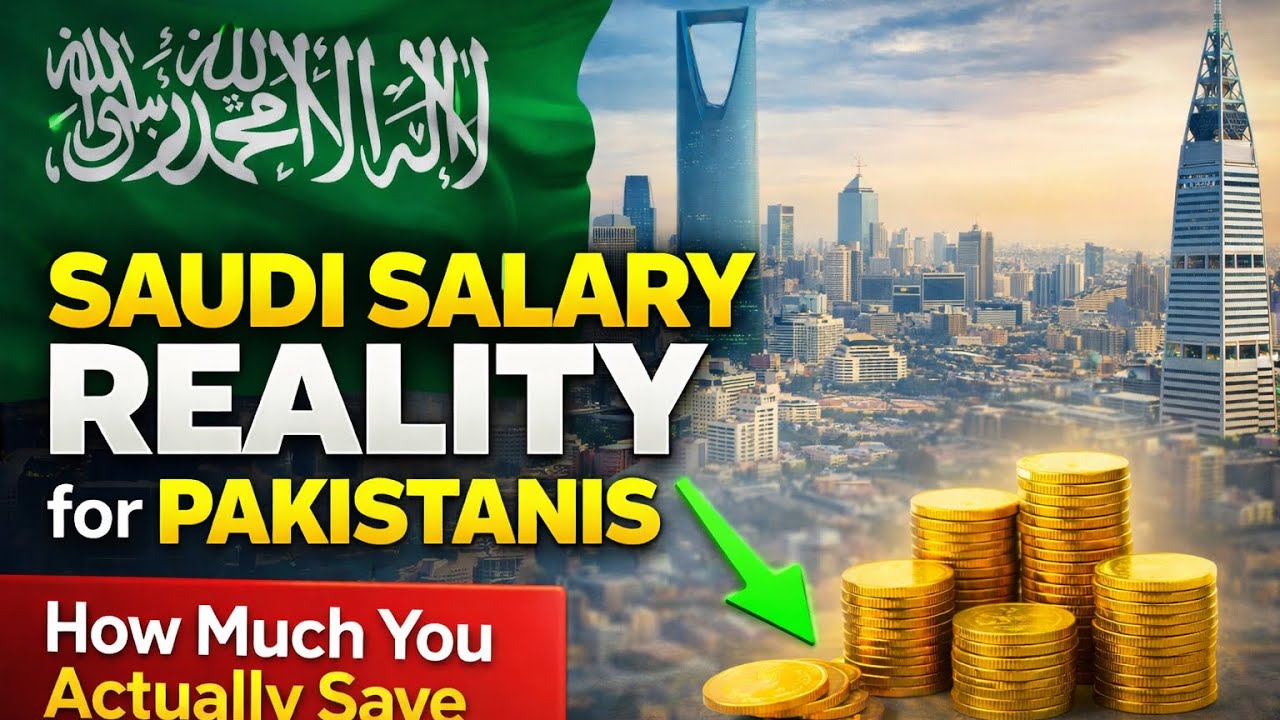 Saudi Arabia Salary Reality for Pakistanis - How much you actually save.
