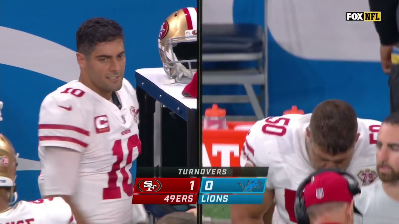 NFL 2021 Week #1 - SF 49ers @ Detroit Lions