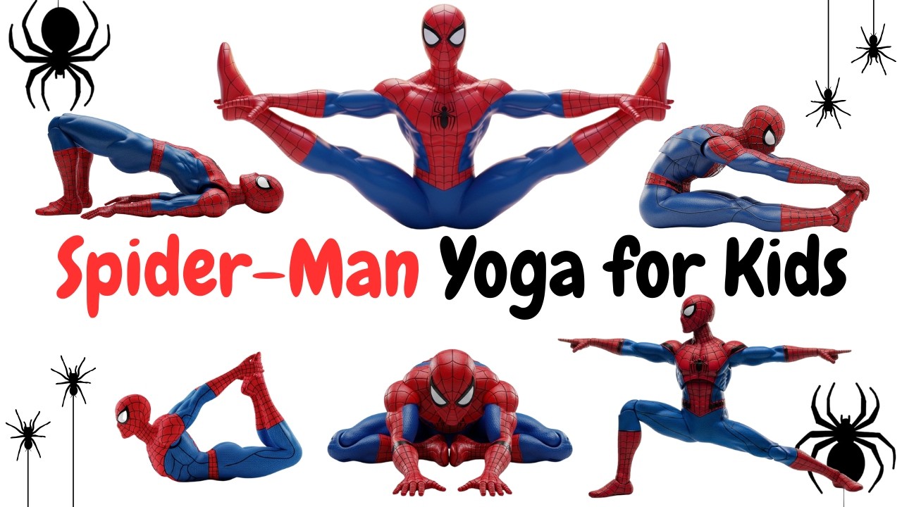 Spider-Man Morning Yoga for Kids | Wake Up Strong | Morning Routines