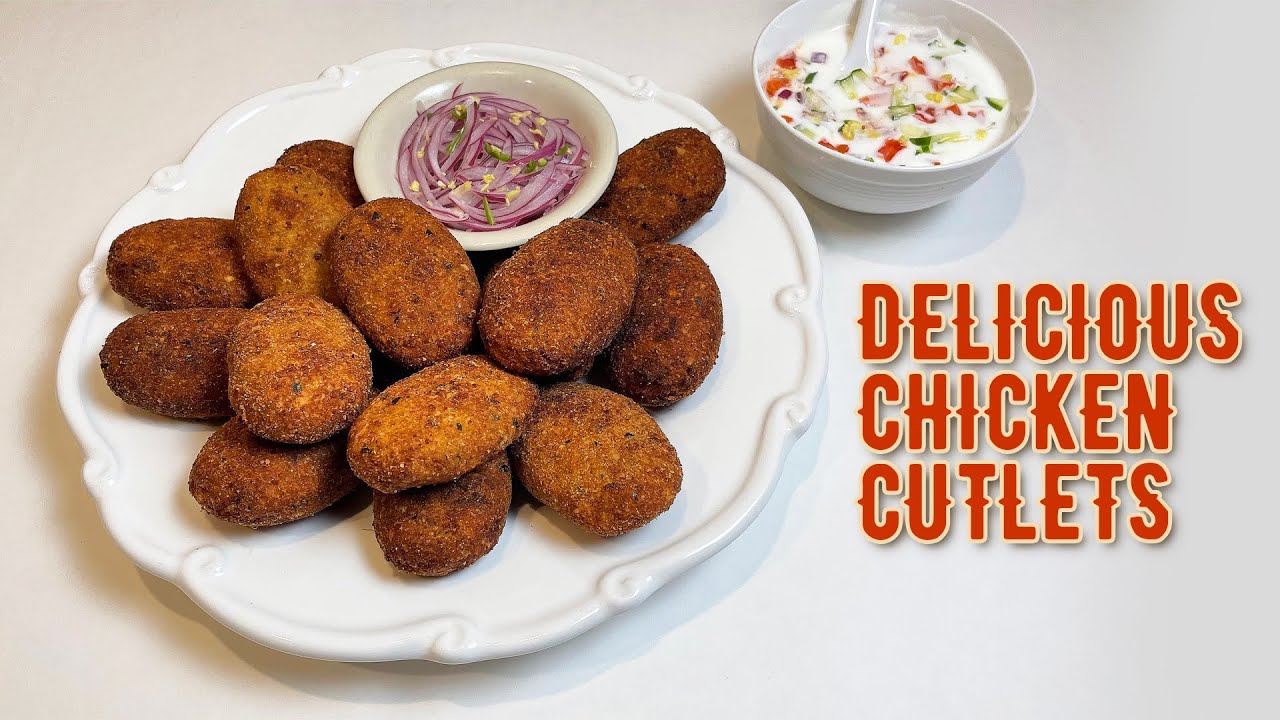 Delicious Kerala Style Chicken Cutlets